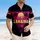 Lahaina Hawaii Retro Triangle Palm Trees Sun Travel Essentials Hawaiian Shirt - 4