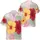 Hibiscus Flowers Palm Fronds Abstract Organics - Tropical Home Decor Gift Hawaiian Shirt - 3