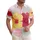 Hibiscus Flowers Palm Fronds Abstract Organics - Tropical Home Decor Gift Hawaiian Shirt - 1