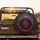 Volcanic Red Fissure Emblem - Off-Road Enthusiast Gift Spare Tire Cover - 2