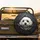 Curious Fluffy Maltese Dog Peeking Torn Metallic Plate - Pet Lover Gift for Car Owners Spare Tire Cover - 2
