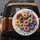 Frosted Donuts Colorful Sprinkles Icing Splashes - Sweet Treat Lover Gift Spare Tire Cover - 5