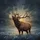 Bull Elk Bugling Frosty Forest - Wildlife Lover Outdoor Enthusiast Gift Spare Tire Cover - 6