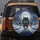 Wild Wolf Pack Snow Mountain Full Moon - Wildlife Lover Gift for Wolf Enthusiast Spare Tire Cover - 5