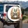 Smiling Squirrels Acorns Forest Friends Woodland - Wildlife Lover Gift Spare Tire Cover - 3