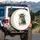 Jesus Is The Reason Cross Christmas Tree Holiday Season Gift Spare Tire Cover - 3