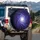 Radiant Deep Space Nebula Galaxy Star Swirls - Vehicle Accessory Gift Spare Tire Cover - 3