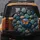 Vibrant Monarch Butterfly Orange Black Wings Cobalt Stone River Pebbles - Wildlife Lover Gift Spare Tire Cover - 5