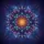 Multi-layered Symmetrical Floral Mandala Luminous Core Cosmic Starlight - Home Decor Gift Spare Tire Cover - 6