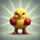 Fluffy Yellow Baby Chick Red Boxing Gloves and Boots - Home Decor Gift for Kids Spare Tire Cover - 6