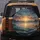 Sunset Beach Rocky Coastline Full Moon - Outdoor Adventure Gift Spare Tire Cover - 5