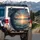 Sunset Beach Rocky Coastline Full Moon - Outdoor Adventure Gift Spare Tire Cover - 3