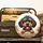 Fluffy Cartoon Dog Peeking Tongue - Dog Lover Lifestyle Gift Spare Tire Cover - 2
