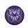 Iridescent Filigree Butterfly Amethyst Jewel - Wildlife Lover Gift Spare Tire Cover - 4