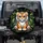 Smiling Fluffy Baby Tiger Cub Jungle Leaves - Wildlife Lover Gift Spare Tire Cover - 1