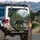 Mountain Lake Black Bear Forest Landscape - Outdoor Adventure Gift Spare Tire Cover - 3