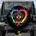 Brown Dachshund Puppy Rainbow Heart Paw Prints - Dachshund Owner Gift Spare Tire Cover - 1