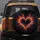 Intertwining Heart Flame Strokes Swirling Smoke Continuous Flow Field - Vehicle Decor Gift Spare Tire Cover - 5