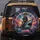 Tabby Cat Cowboy Shark Cosmic Nebula Ride - Adventure Lover Gift Spare Tire Cover - 5