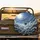 Full Moon Black Birds Stormy Ocean Night - Outdoor Adventure Gift Spare Tire Cover - 2