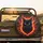 Glowing Red Cat Deep Forest Green - Car Decor Gift for Cat Lover Spare Tire Cover - 2
