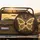 Butterfly Roman Numerals Clock Home Decor Gift for Butterfly Lover Spare Tire Cover - 2