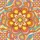 Retro Psychedelic Flower Hearts Wavy Arcs - Vintage Lover Gift Spare Tire Cover - 6