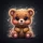 Friendly Fluffy Cartoon Bear Paw Pads Character - Everyday Vehicle Accessory Spare Tire Cover - 6