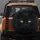 Majestic Watchful Black Cat Luminous Golden Yellow Eyes Midnight Black Background - Cat Lover Gift Spare Tire Cover - 5