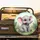Cute Baby Elephant Tropical Jungle Flowers - Wildlife Lover Gift Spare Tire Cover - 2
