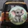 Cute Baby Elephant Tropical Jungle Flowers - Wildlife Lover Gift Spare Tire Cover - 5
