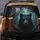 Black Bear Head Forest Foliage Moonlit Night - Wildlife Lover Gift Spare Tire Cover - 5