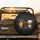 Peace Love Coffee Golden Glitter Peace Sign Leopard Heart - Vehicle Decor Spare Tire Cover - 2