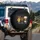 Peace Love Coffee Golden Glitter Peace Sign Leopard Heart - Vehicle Decor Spare Tire Cover - 3