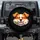 Orange-Brown Smiling Dog Face Daisy Botanical Leaves - Pet Lover Gift for Everyday Use Spare Tire Cover - 1