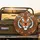 Layered Tiger Heads Orange Black Stripes Electric Blue Eyes Wildlife Lover Gift Spare Tire Cover - 2