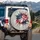 Bold American Flag Stars Stripes Independence Day Celebration Gift for Veterans Spare Tire Cover - 3