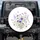 White Butterfly Purple Cornflower Wildflower Meadow - Home Decor Gift for Nature Lover Spare Tire Cover - 1