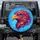 Fuchsia Purple Orange Eagle Head Ornate Swirl Paisley - Wildlife Lover Gift Spare Tire Cover - 1