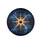 Celestial Compass Mandala Star Chart - Home Decor Gift for Astrology Lover Spare Tire Cover - 4