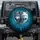 Mirrored Wolf Heads Dreamcatcher Blue Turquoise Feathers - Wildlife Lover Gift Spare Tire Cover - 1