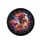 Exaggerated Features Grinning Cartoon Horse Multi-Color Mane - Horse Lover Gift Spare Tire Cover - 4