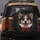 Joyful Pembroke Welsh Corgi Head Red Bow Tie - Dog Lover Gift Spare Tire Cover - 5