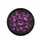 Purple Magenta Lips Faint Grey Script Black Background - Everyday Car Style Spare Tire Cover - 4
