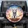 White Tiger Cub Butterflies Celestial Night Sky - Wildlife Lover Gift Spare Tire Cover - 1