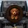 Reddish Brown Curly Fur Toy Poodle Puppy Dark Background - Home Decor Gift for Dog Lover Spare Tire Cover - 1