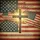 Aged Wooden Cross 1776-2026 'One Nation Under God' - USA 250th Anniversary Spare Tire Cover - 6