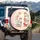 Four Geese Flower Crown Strawberry Floral Garden - Garden Lover Gift Spare Tire Cover - 3