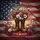 Weathered Combat Boots Patriotic Flowers American Flag 250 Years of Freedom 1776-2026 Spare Tire Cover - 6