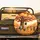 Fox Rabbit Pig Dog Child Procession Autumn Tree Fall Leaves Outdoor Decor Gift Spare Tire Cover - 2